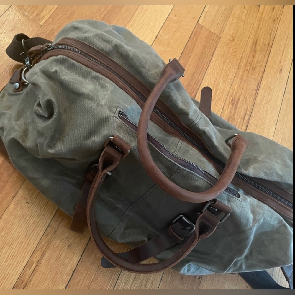 BRAND NEW - Canvas Weekender Duffle Bag